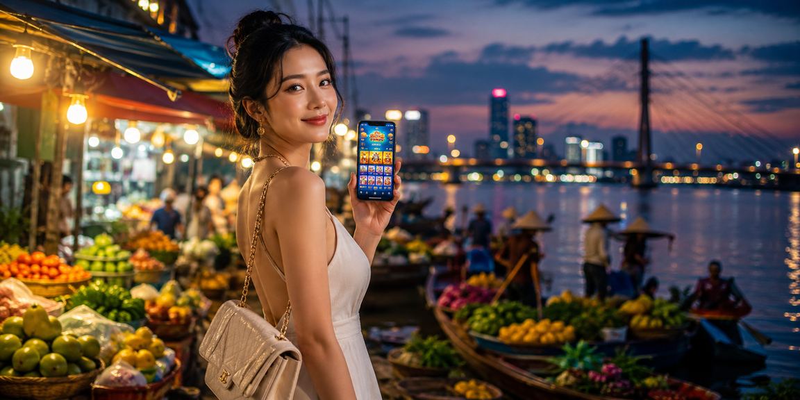 Khách hàng trải nghiệm na2so3 trên điện thoại di động tại quán cà phê Sài Gòn